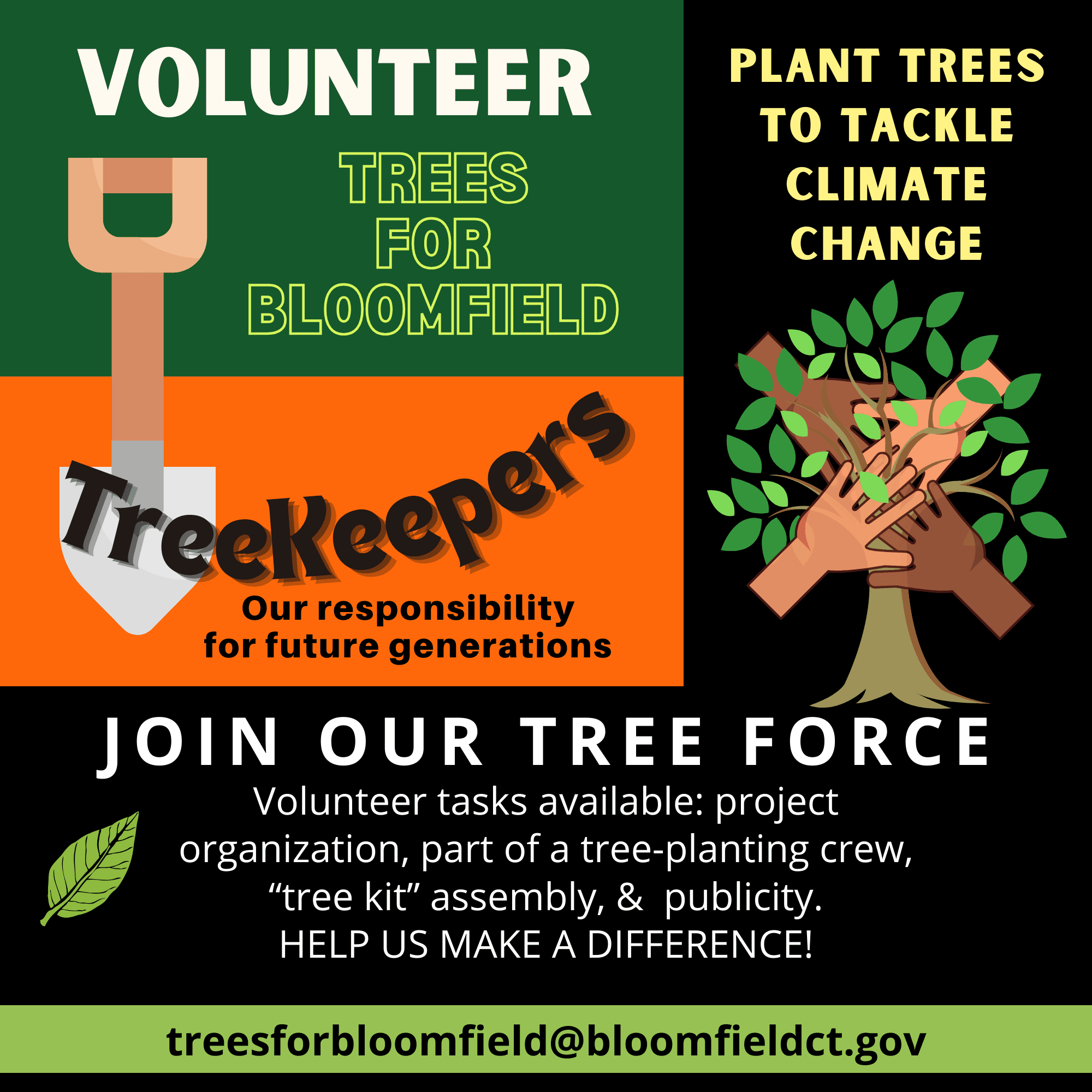 Trees for Bloomfield VOLUNTEER 