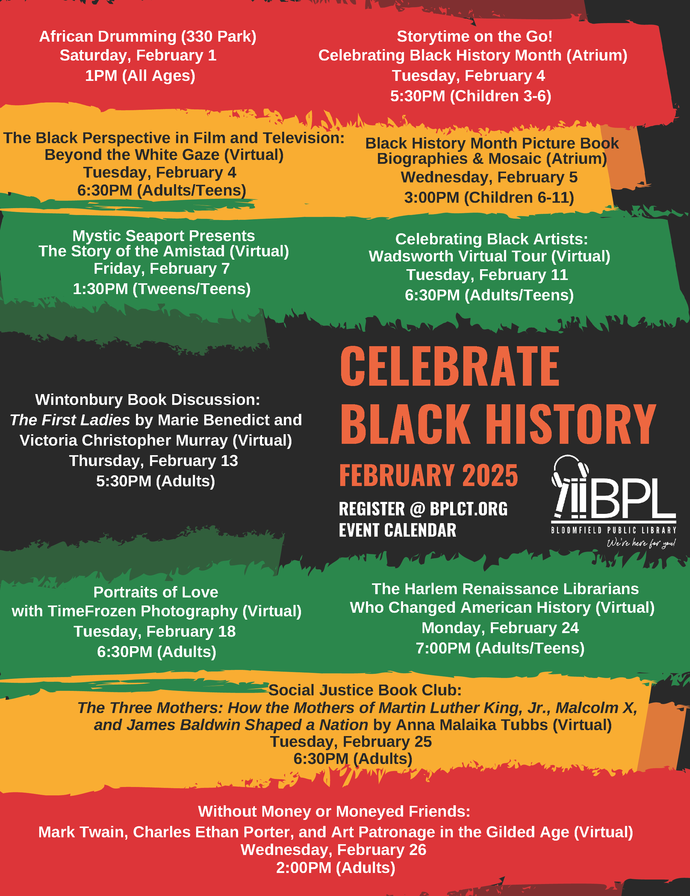 Black History Month 2025 Program Highlights