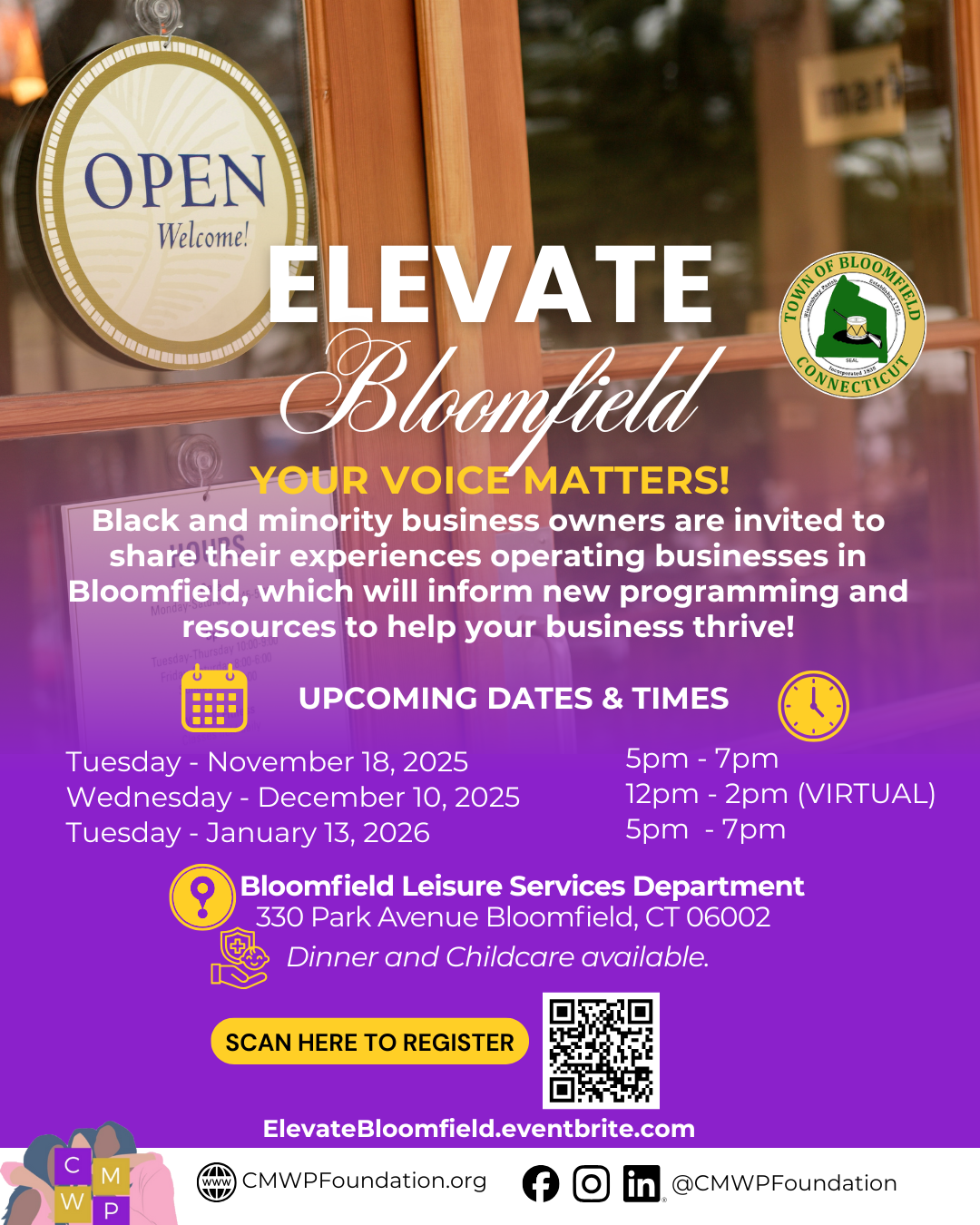 Elevate Bloomfield Events